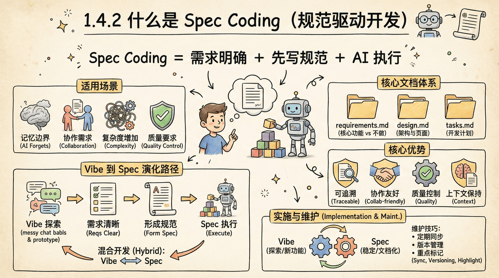 什么是 Spec Coding——需求明确 + 先写规范 + AI 执行的开发模式