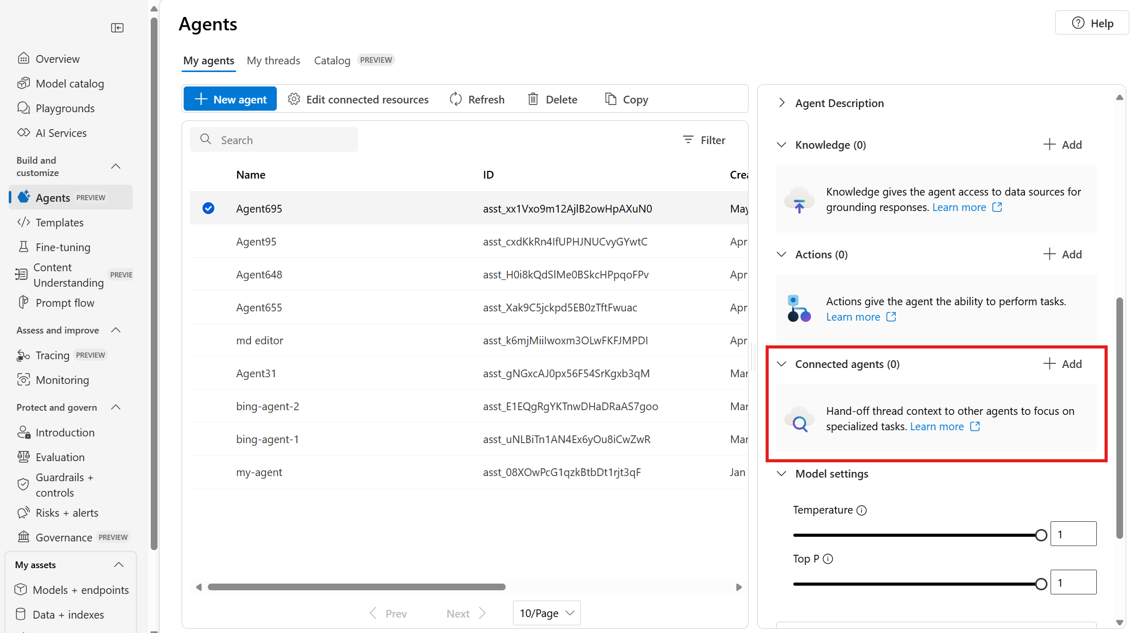 Microsoft Foundry Connected Agents
